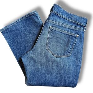 Old Navy The Flirt Blue Jeans 4 Short Bootcut Cowgirl